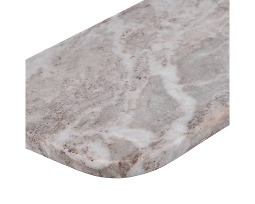 427259 Тарелка декоративная SIAYAN, L380, B180, H15, мрамор, разноцветный