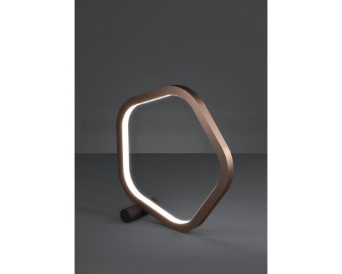 390508 Светодиодная настольная лампа с регулировкой цветовой температуры ESTRELLA, 1X7W(LED) ,2200-6500K, 1200lm, сталь, бронзовый, черный, белый