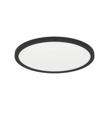 901572 Светодиод потолочн свет-к MINERARIO, 16,4W(LED), ?300, IP54, 3000K, 2500lm, пластик, черн, пл