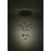 390352 Люстра диммируемая PARATEBUENO, 17X3W (LED), 3000K, 6460lm, ?780, сталь, черный/сталь, пластик, черный никель, сатинированный