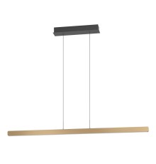 390499 Светодиодный подвес с регулировкой цветовой температуры CIGGIANO, 1X30W(LED) ,2200-6500K, 5200lm, алюминий, сталь, коричневый, белый