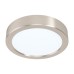 99228 Светодиодный накладной светильник FUEVA 5, 10,5W (LED), ?160, H28, 1350lm, 4000K, сталь, никель