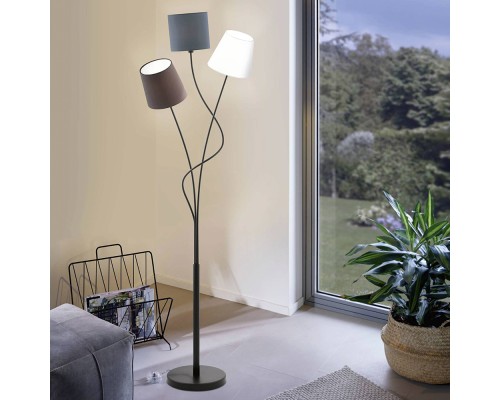 94995 Торшер (напольный светильник) MARONDA с ножным выключателем
