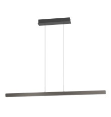 390498 Светодиодный подвес с регулировкой цветовой температуры CIGGIANO, 1X30W(LED) ,2200-6500K, 5200lm, алюминий, сталь, черный, белый