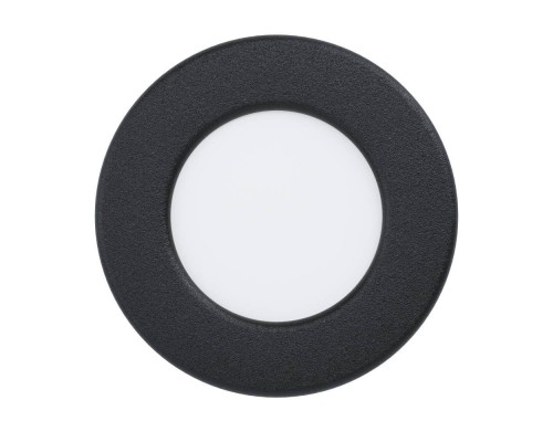 901412 Светодиод встраиваемый свет-к  с рег-кой цветовой темп-ры FUEVA 6, 3,7W(LED), ?88, IP44,2700K, 4000K, 6500K, 450lm, пластик, черный, белый