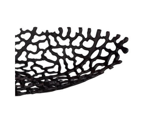 429676 Чаша декоративная KIMITSU, L610, B255, H130, коричневый