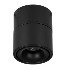 901044 Светодиодный накладной/встраиваемый спот BOHOYO, 1x8W(LED), ?100, алюминий, черный, пластик, прозрачный