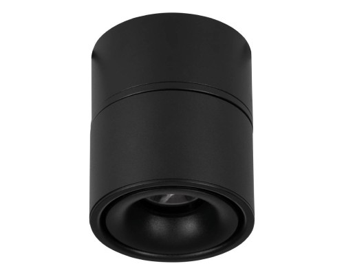 901044 Светодиодный накладной/встраиваемый спот BOHOYO, 1x8W(LED), ?100, алюминий, черный, пластик, прозрачный