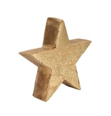 427515 Фигурка декоративная Звезда BALIGUIAN, L150, B35, H140, золотой