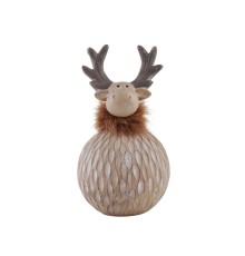 429589 Статуэтка Олень RANTAU, H-225, ?125, коричневый
