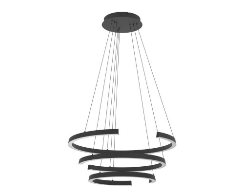 390532 Светодиодный подвес с регулировкой цветовой температуры LABONETE, 50W(LED), ?800, 2200-6500K, 9000lm, алюминий, сталь, черный, белый