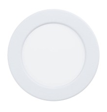 901417 Светодиод встраиваемый свет-к  с рег-кой цветовой темп-ры FUEVA 6, 6,3W(LED), ?119, IP44,2700K, 4000K, 6500K, 720lm, пластик, белый, белый