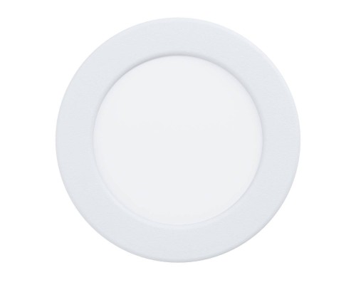 901417 Светодиод встраиваемый свет-к  с рег-кой цветовой темп-ры FUEVA 6, 6,3W(LED), ?119, IP44,2700K, 4000K, 6500K, 720lm, пластик, белый, белый