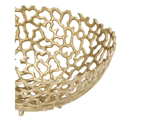 427497 Чаша декоративная KIMITSU, ?320, H150, золотой