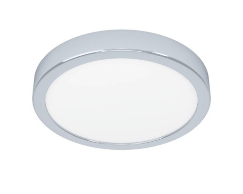 901763 Светод настенно-потолочн свет-к с рег-кой цветовой темп-ры FUEVA 6, 11,5W(LED), ?211, IP44,2700K, 4000K, 6500K, 1550lm, сталь, хром, белый