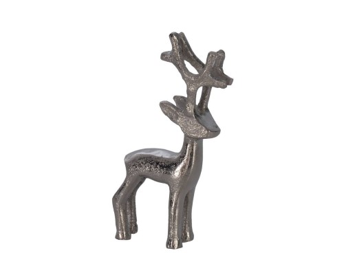 427096 Статуэтка Олень BALIGUIAN, L80, B30, H150, алюминий, цвет никель