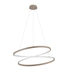 901141 Светод подвес RUOTALE, 42W(LED), ?700, алюминий, сталь, песочный, пластик, белый, 3000K, 5000