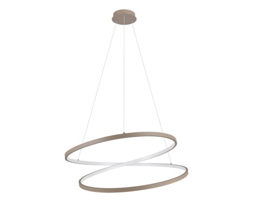 901141 Светод подвес RUOTALE, 42W(LED), ?700, алюминий, сталь, песочный, пластик, белый, 3000K, 5000