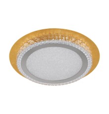 33631 Светодиодный светильник потолочный URBANIA ?350, 18W(LED), 3000K, 1800lm, стекло, золотой/кристалл