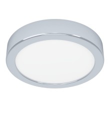 901762 Светод настенно-потолочн свет-к с рег-кой цветовой темп-ры FUEVA 6, 7,5W(LED), ?166, IP44,2700K, 4000K, 6500K, 1000lm, сталь, хром, белый