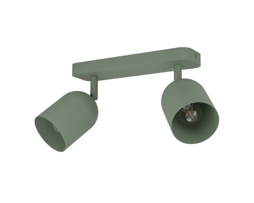 44133 Спот TILSTON, 2X40W(E14), сталь, зеленый