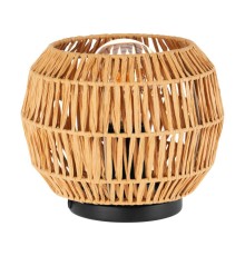 44145 Настольная лампа SHELDON, 1X40W(E27), сталь, черный, натуральный