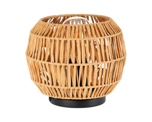 44145 Настольная лампа SHELDON, 1X40W(E27), сталь, черный, натуральный