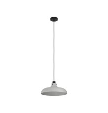 43825 Подвесной потолочный светильник (люстра) MATLOCK, 1Х40W, E27, H1100, ?380, сталь, серый, черный