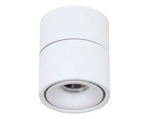 901043 Светодиодный накладной/встраиваемый  спот BOHOYO, 1x8W(LED), ?100, алюминий, белый, пластик, прозрачный