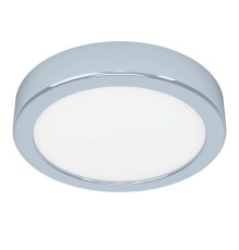 900639 Накладной светильник FUEVA 5, 11W (LED), 3000K, IP44, ?160, сталь, хром / пластик, белый