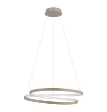 901139 Светод подвес RUOTALE, 36W(LED), ?550, алюминий, сталь, песочный, пластик, белый, 3000K, 4500