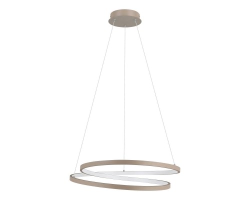 901139 Светод подвес RUOTALE, 36W(LED), ?550, алюминий, сталь, песочный, пластик, белый, 3000K, 4500