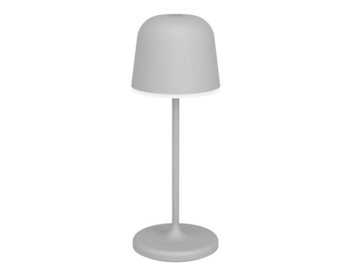 901878 Аккум. сенсорн. димм. настольная лампа MANNERA-S, H200, 1,8W(LED), IP54, 2500K, 3000K, 4000K, 170lm, алюминий, сталь, серый/пластик, белый