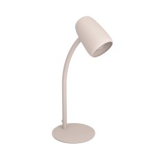 901829 Настольная лампа CARLO, 1X18W(E14), сталь, песочный