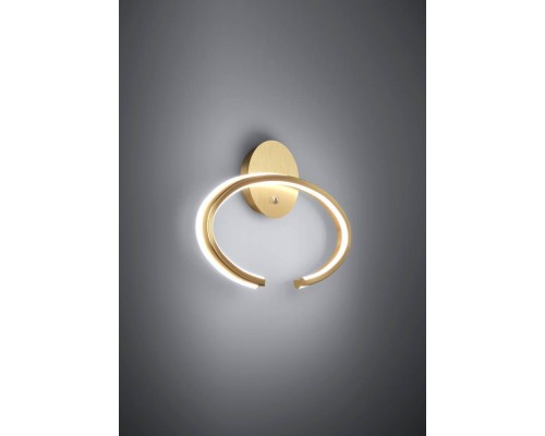 390488 Светодиодный бра с регулировкой цветовой температуры BOGADO, 12W(LED) ,2200-6500K, 2250lm, сталь, золотой, белый