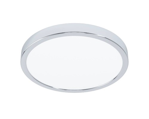 901764 Светод настенно-потолочн свет-к с рег-кой цветовой темп-ры FUEVA 6, 14,2W(LED), ?278, IP44,2700K, 4000K, 6500K, 2000lm, сталь, хром, белый