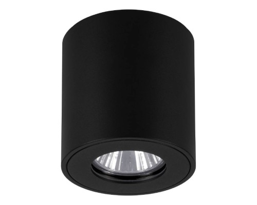 901028 Уличный потолочный светильник TORRECOLA, 1X35W (GU10), IP44, H85, алюминий, пластик, чёрный/прозрачное стекло