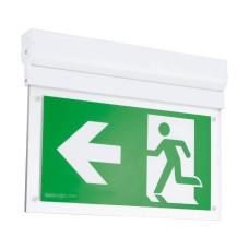 902203 Потолочный свет-к EXIT B, 3W(LED), L-310, алюминий, белый