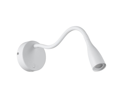 901782 Светодиодный спот OLIVANDINO 1, 3,8W(LED), 3000K, 320lm, сталь, белый, белый