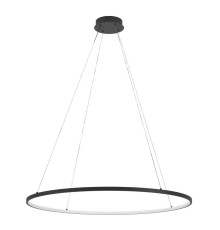 901637 Светодиод подвес с регул тем-ры света PARRUTA, 40W(LED), алюминий, сталь, черный, пластик, бе