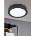 99233 Светодиодный накладной светильник FUEVA 5, 10,5W (LED), ?160, H28, 1350lm, 4000K, сталь, черный/