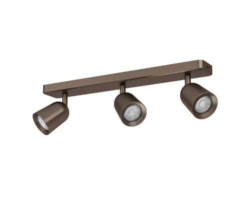 901951 Спот CAMALDOLI, 3X10W(GU10), сталь, темно-бронзовый