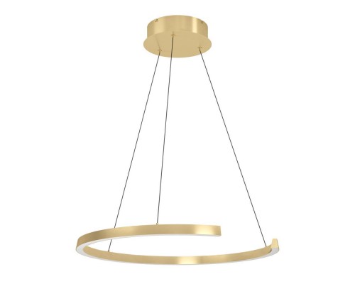 390516 Светодиодный подвес с регулировкой цветовой температуры LABONETE, 24,8W(LED), ?800, 2200-6500K, 4100lm, алюминий, сталь, золотой, белый