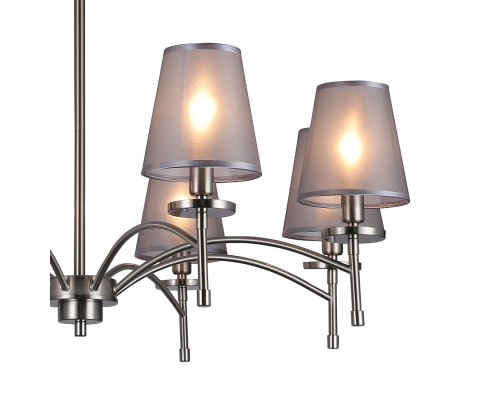 Светильник на штанге Escada 694/8PL E14*40W Nickel