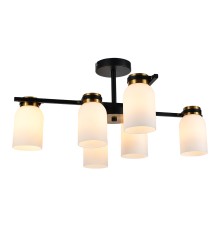 Светильник на штанге Escada 1151/6P E14*40W Black/Brass