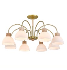 Светильник на штанге 150005/8R E27*60W Gold/Wood