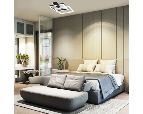 Потолочный светильник Escada 10215/2 LED*90W White/Black