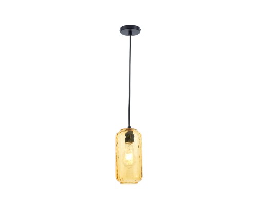 Подвесной светильник Escada 10177/1S E27*60W Black/Yellow
