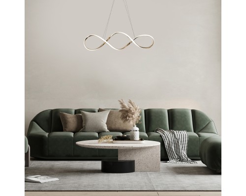 Подвесной светильник Escada 10236/1 LED*60W Gold