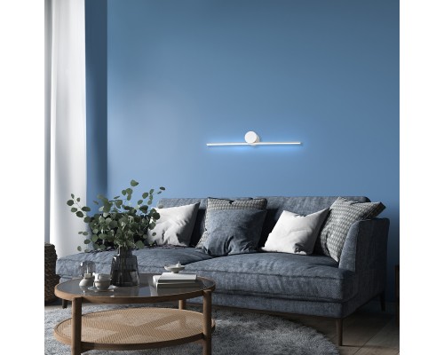 Настенный светильник Escada 10291/1 LED*12W Silver